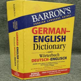 Barron'sGerman-EnglishDictionary:WorterbuchDeutsch-Englisch(Barron'sForeignLanguageGuides)