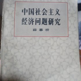 中国社会主义经济问题研究