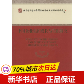 中国企业集团成长与重组研究