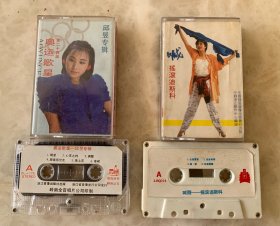 80年代著名歌星邱昱两张专辑《喊醒--摇滚迪斯科》、《奥运歌星》两张专辑合售