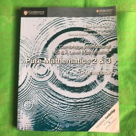 Pure Mathematics 2 & 3
（书角书脊有磨损封底有折痕撕裂破损）