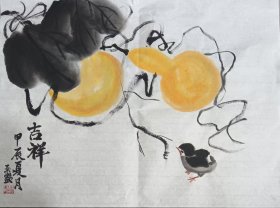 纯手绘国画