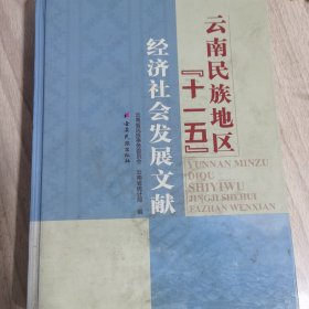 云南民族地区“十一五”经济社会发展文献