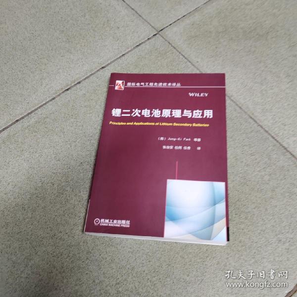 国际电气工程先进技术译丛：锂二次电池原理与应用