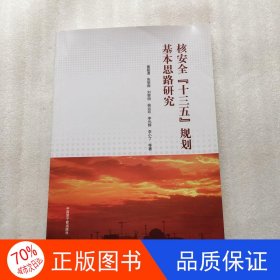 正版核安全 十三五规划基本思路研究董毅漫 等著中国原子能出版社9787502277734