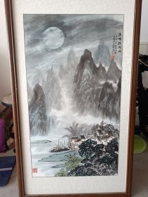 著名画家赵剑溪山水作品