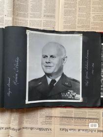 军事相册 美国20世纪老相册一本。二战照片 美军照片