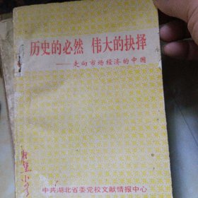 历史的必然伟大的快择走向市场经济的中国