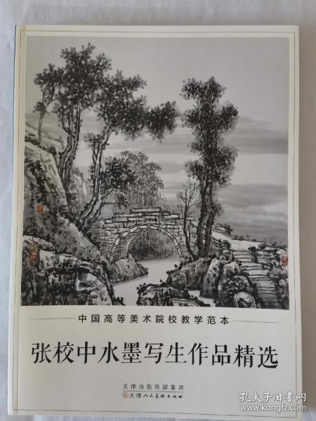 高等美术院校教学范本 张校中水墨写生作品精选