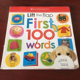 Lift the flap First 100 words【精装绘本】