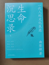 生命沉思录 ：一代人的文化焦虑