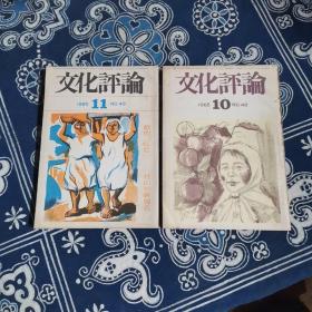 文化评论[48号]1965年10/文化坪论[49号]1965年11【内页干净 实物拍摄】二本合售