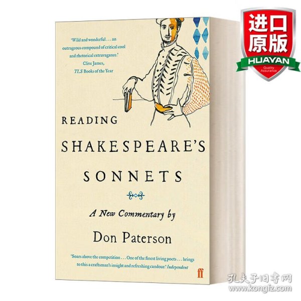英文原版 Reading Shakespeare's Sonnets 莎士比亚十四行诗评注 唐·帕特森随笔 英文版 进口英语原版书籍