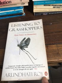 企鹅丛书 listening to grasshoppers ： field notes on democracy  听蚱蜢说话——关于民主的田野笔记