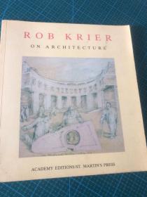 rob krier on architecture