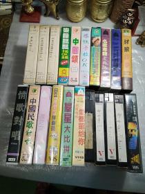 录像带，豺狼杀手美国故事片，群星大比拼卡拉OK，1995领奖百分百金曲精华，演唱会，把所有的爱都留给你卡拉OK，情歌对唱卡拉OK，名歌专辑金曲26首演唱版，感性卡拉OK，郑智化金曲精选，九品芝麻官白面包青天，中国民歌对唱卡拉OK，中国颂三，乐韵飘飘卡拉OK，夜之女，日立卡拉OK伴奏带，家庭卡拉OK，明星风釆金曲卡拉OK，1，4，邓小平1.2.3，录像带空白第2代画王，龙的故事系列妒情龙虎斗，22盒