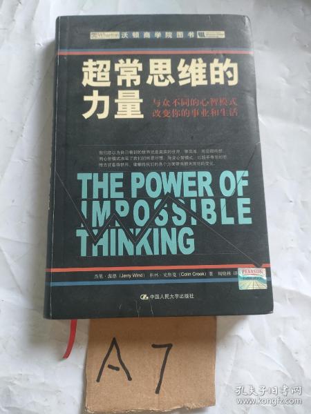 超常思维的力量：与众不同的心智模式改变你的事业和生活