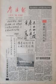 岑溪报     广西 

试刊号       1994年12月26日