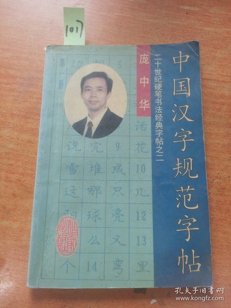 中国汉字规范字帖：20世纪硬笔书法经典字帖之二