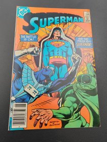 1984年英文DC原版漫画 Superman #396 超人 16开