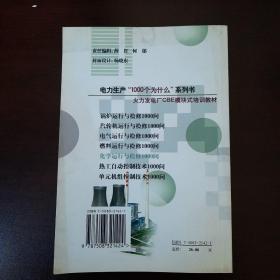 化学运行与检修1000问/电力生产1000个为什么系列书