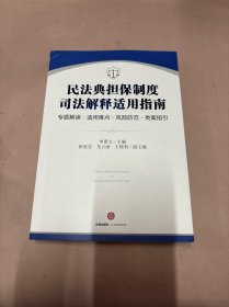 民法典担保制度司法解释适用指南：专题解读·适用难点·风险防范·类案指引