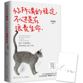 你所谓的稳定.不过是在浪费生命9787540474485湖南文艺出版社