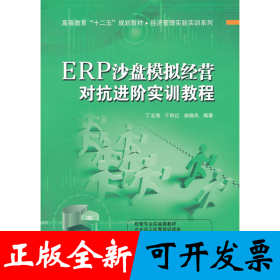 ERP沙盘模拟经营对抗进阶实训教程