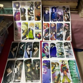 卡通塑料卡片，共 6 张打包