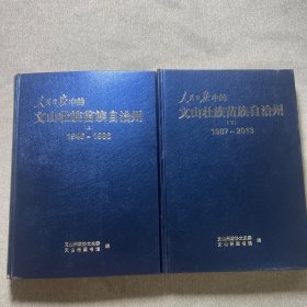 人民日报中的文山壮族苗族自治州 上下册（1946~2013）（两本合售）