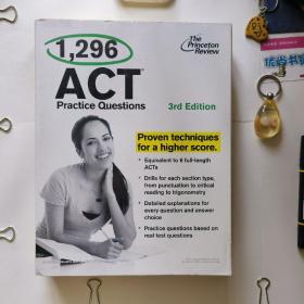 1,296 ACT Practice Questions, 3rd Edition (College Test Preparation)