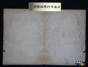 109 上海市行号路图录（上册） 1947年 原书原件地图一张（第109图）双面
详细标明了原武夷路、江苏路等附近区域情况，以及光华橡胶厂、瑞士总会、拙园等等著名地标。
本图录地图单张出售，详尽描绘上海各马路细节，商店名称、里弄门号等等，信息量庞大，各页品相稍有差异，欢迎垂询。