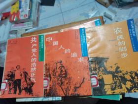 共产党人的浩然正气、中国人的追求、农民的脚步（三本合售）--