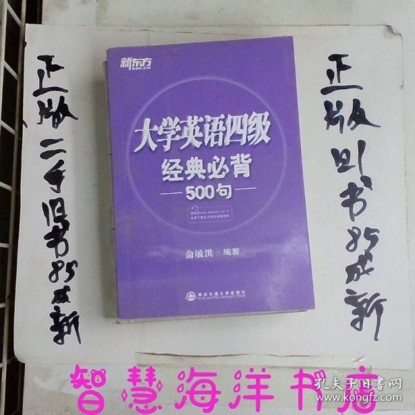 新东方：大学英语四级经典必背500句