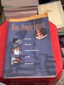 现货 人们是如何学习的？大脑、心灵、经验和学校 How People Learn: Brain, Mind, Experience, and School: Expanded Edition