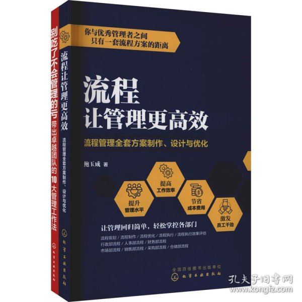 流程让管理更高效：流程管理全套方案制作、设计与优化