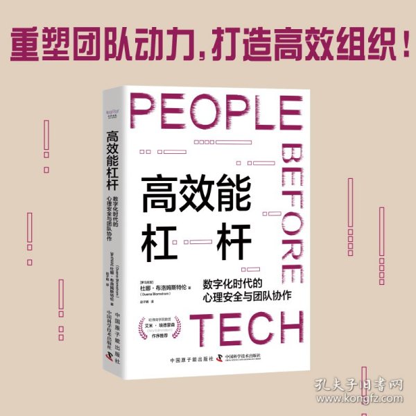 高效能杠杆：数字化时代的心理安全与团队协作