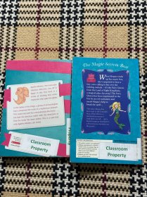 【英文儿童读物】Agatha: Girl of Mystery + The Magic Secrets Box(2本合售)插画本 品相自鉴