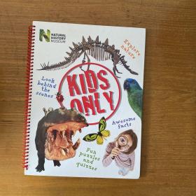 NATURAL HISTORY MUSEUM:KIDS ONLY/Dr Miranda MacQuitty 【实物拍照现货正版】