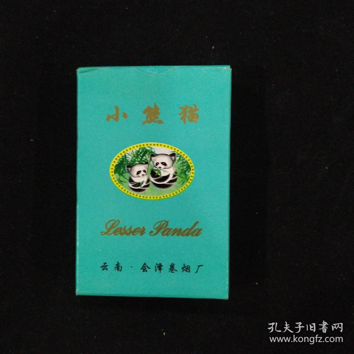 收藏扑克牌 ：小熊猫扑克