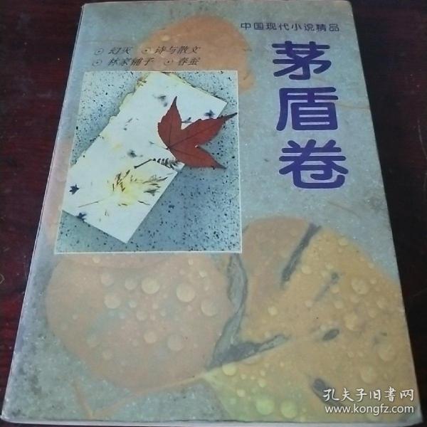 中国现代小说精品.茅盾卷