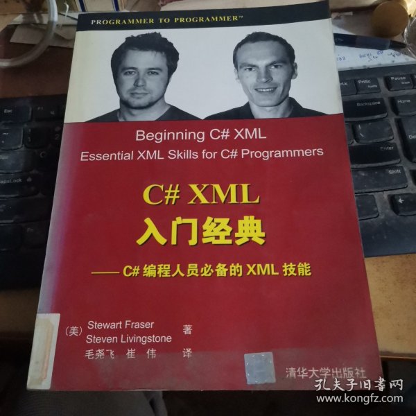 C#XML入门经典--C#编程人员必备的XML技能