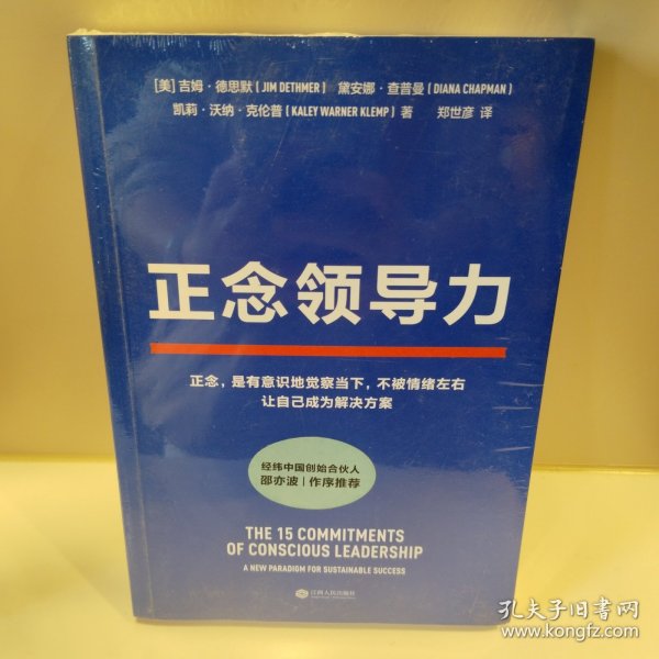 正念领导力（经纬中国创始合伙人邵亦波作序！一本从心出发的领导力之书！）