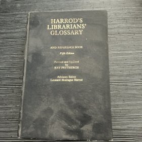 哈罗德图书馆业务常用词汇 第五版 英文