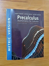 precalculus mathematics for calculus 8版 最新版 stewart