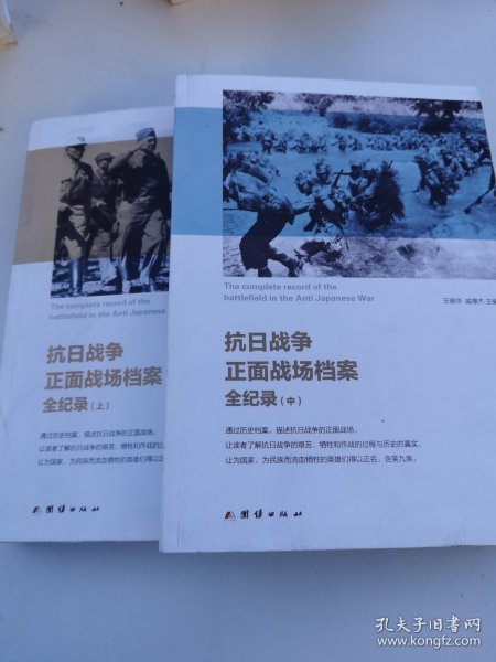 抗日战争正面战场档案全纪录（上、中、下）