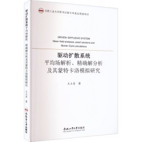 驱动扩散系统平均场解析精确解分析及其蒙特卡洛模拟研究