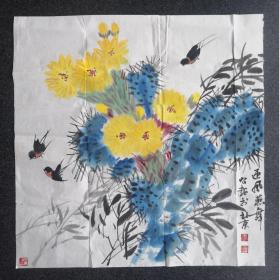 王公超：师从中央美院教授著名画家焦可群先生，主攻花鸟。现为中国艺术家协会会员，中国名家书画研究院院士