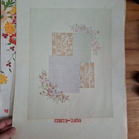 80年代地毯设计稿48