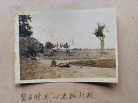 1934年 陕西省老相片两张 乔启明摄 外部尺寸30x22厘米